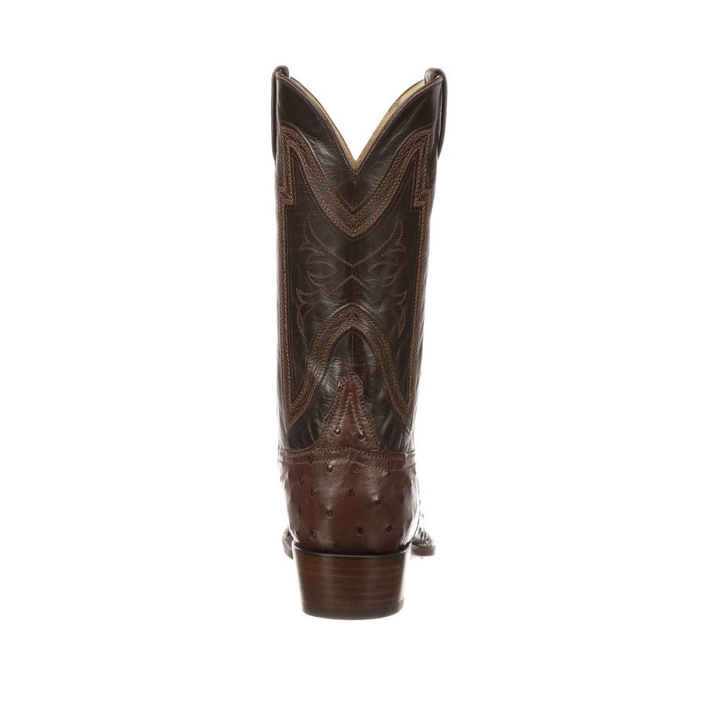 Lucchese Hugh - Sienna + Dark Brown