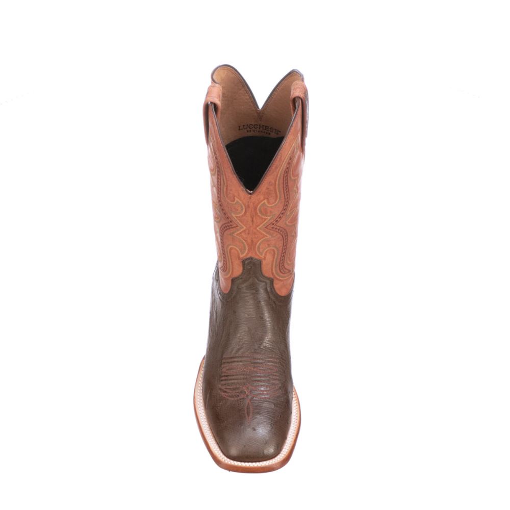 Lucchese Cecil Exotic - Sienna