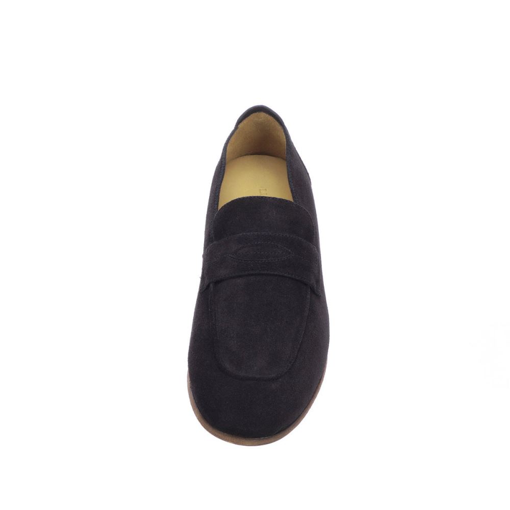 Lucchese Fausto - Navy + Suede
