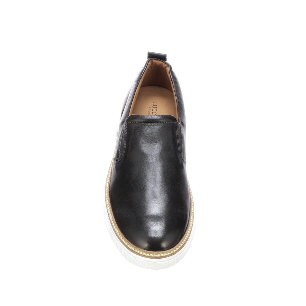 Lucchese After-Ride Slip On - Black