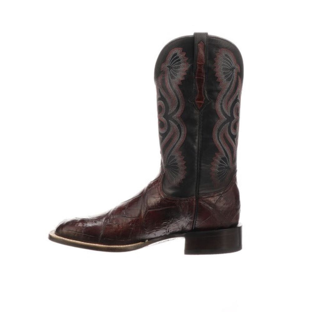 Lucchese Roy - Black Cherry + Black