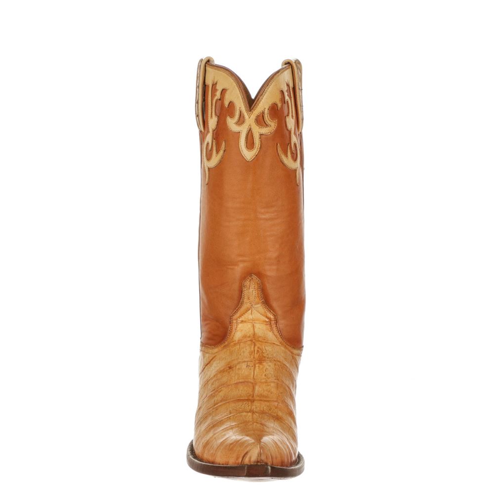 Lucchese Hollywood Rose - Tan + Honey