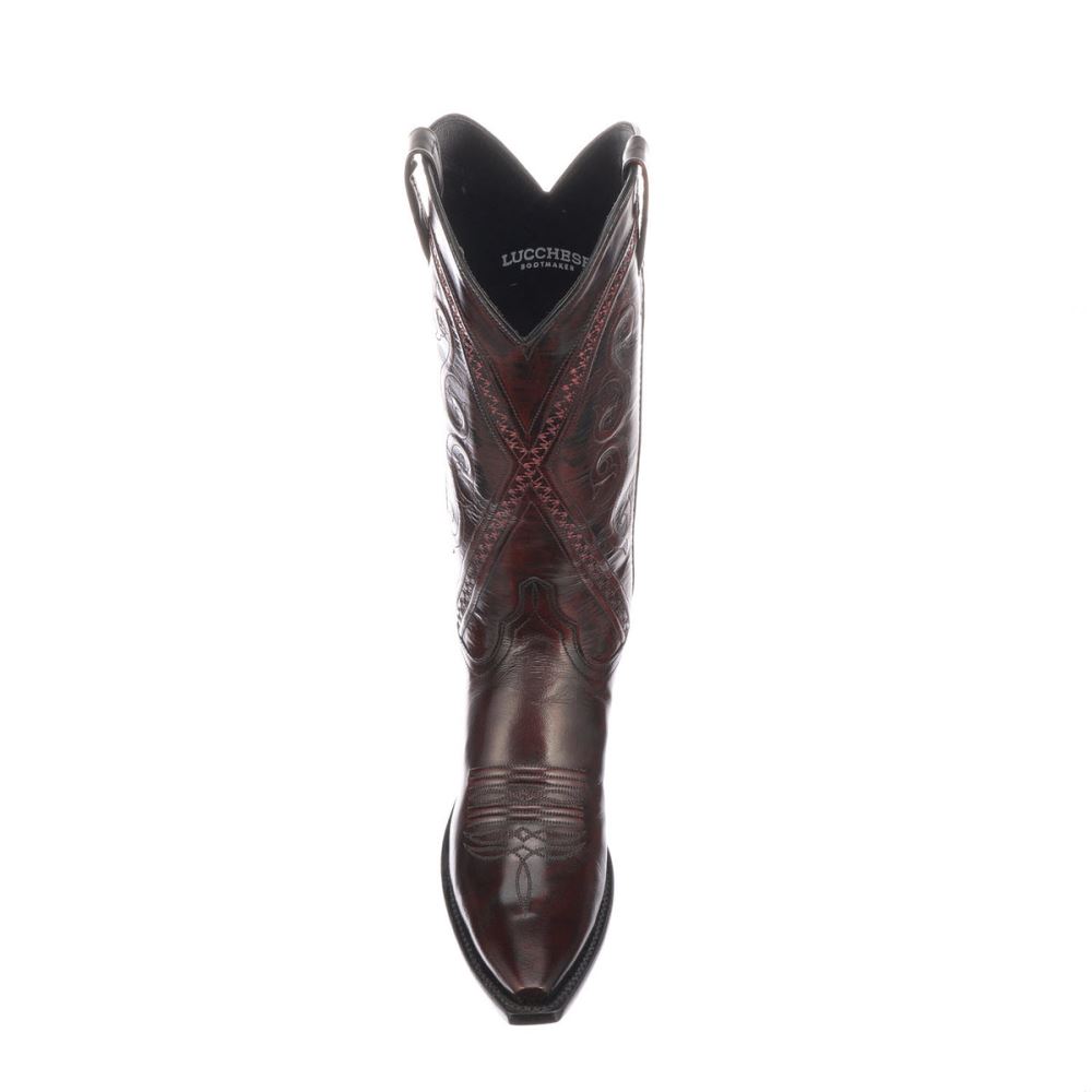 Lucchese Darlene - Black Cherry