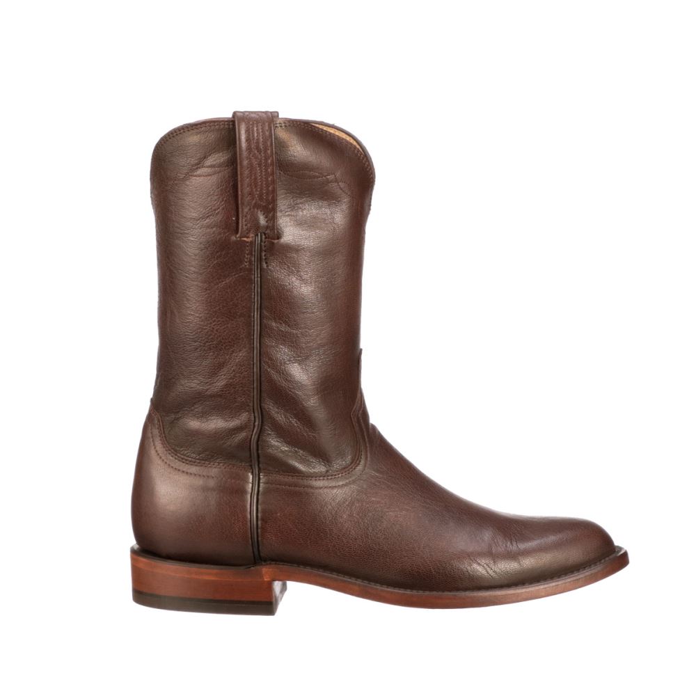 Lucchese Majestic Roper - Tobacco