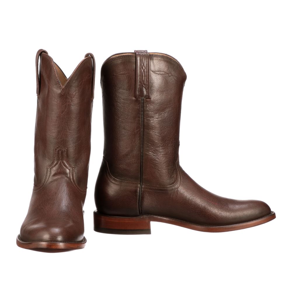 Lucchese Majestic Roper - Tobacco