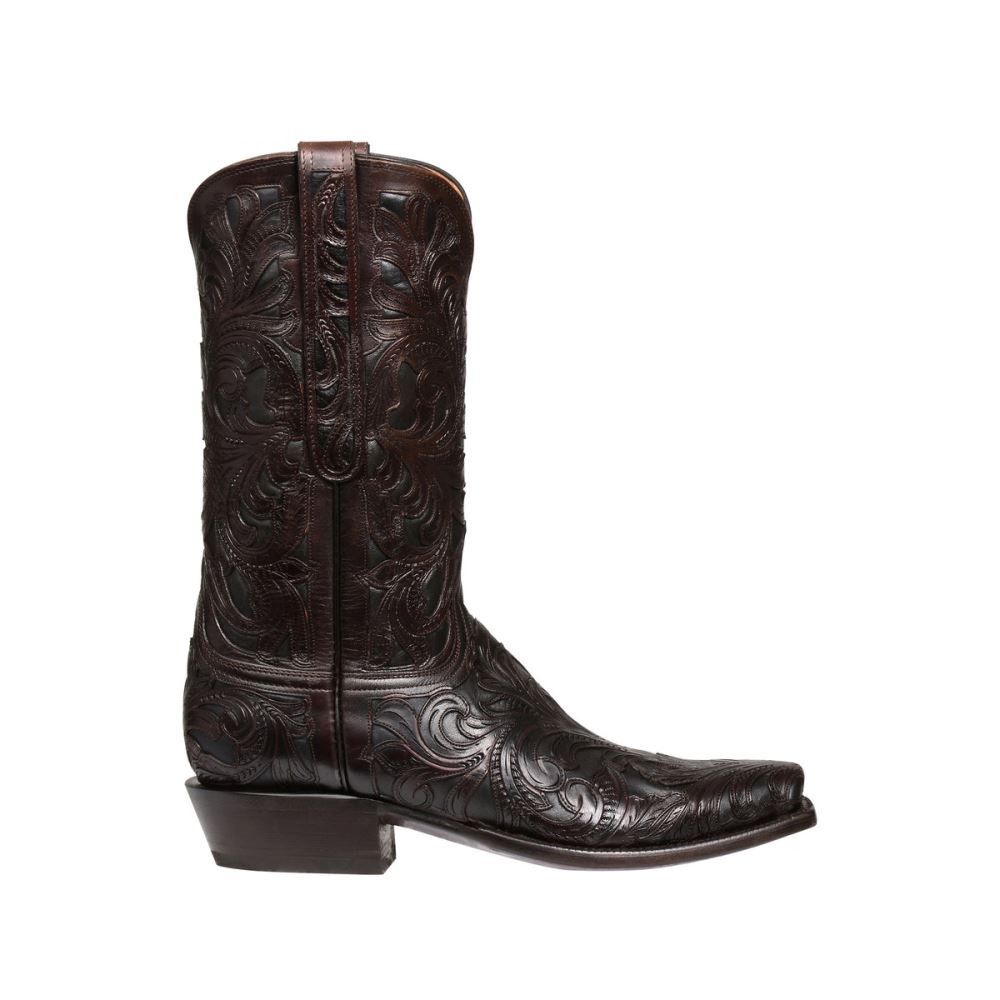 Lucchese Kent - Chocolate + Black