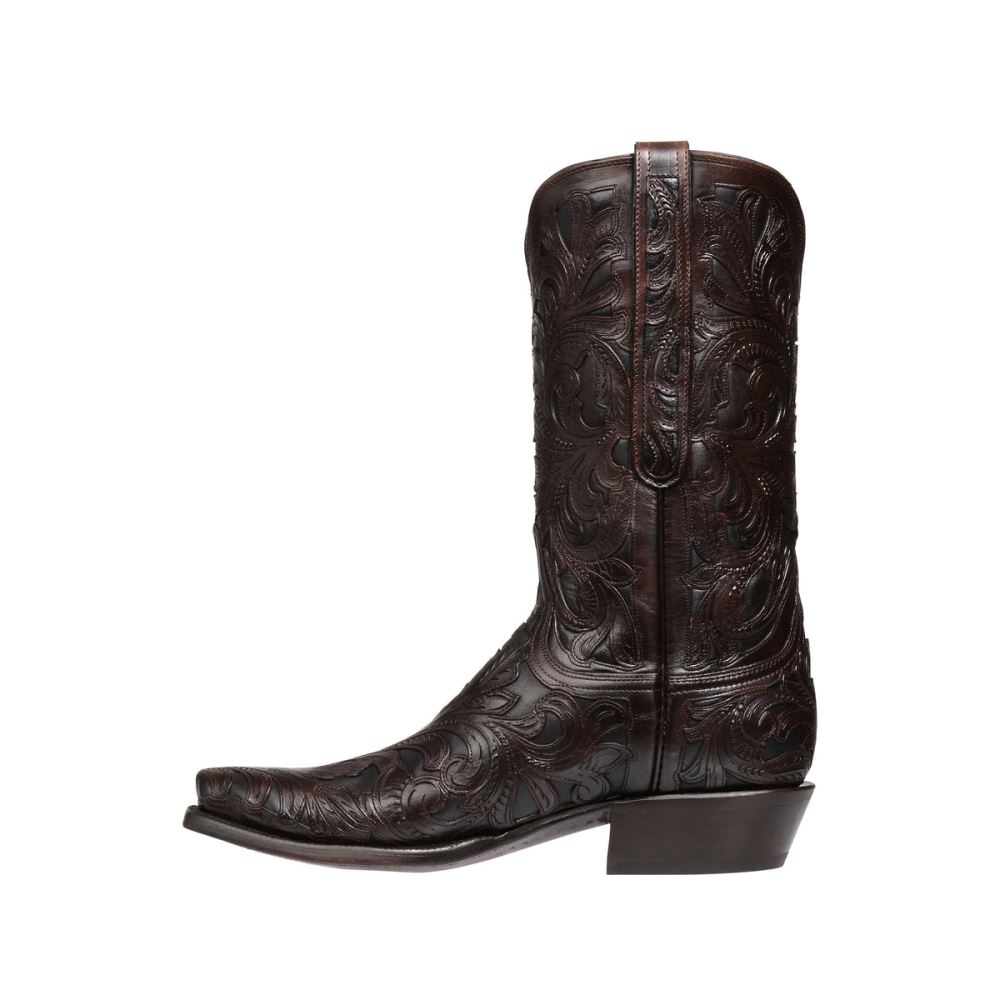 Lucchese Kent - Chocolate + Black