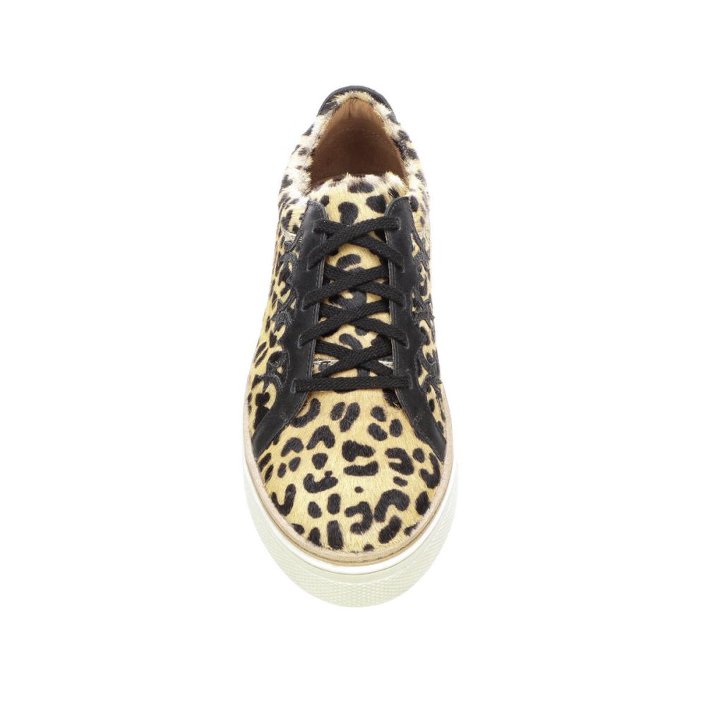 Lucchese Saddle Shoe - Leopard + Black