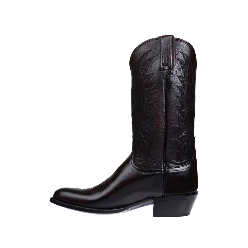 Lucchese Carson - Black Cherry