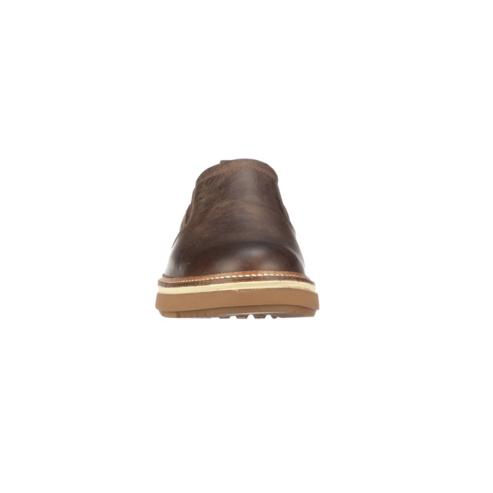 Lucchese After-Ride Slip On - Chocolate