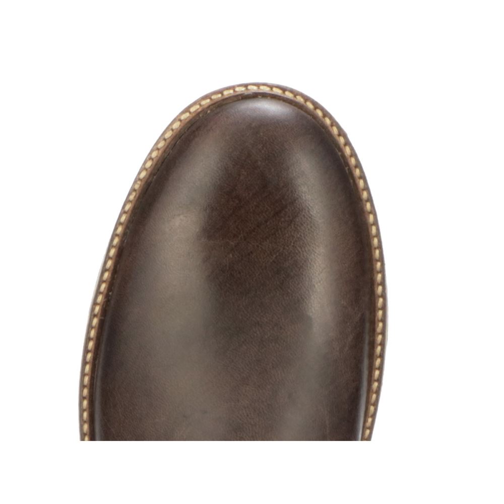 Lucchese After-Ride Slip On - Chocolate