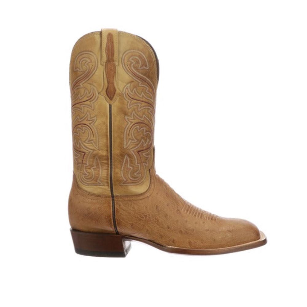 Lucchese Lance - Barnwood + Antique Saddle