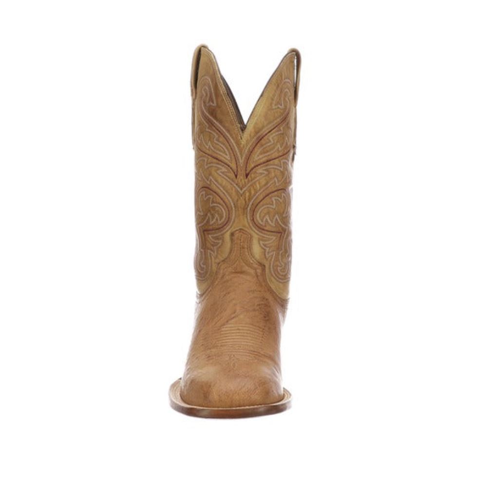 Lucchese Lance - Barnwood + Antique Saddle