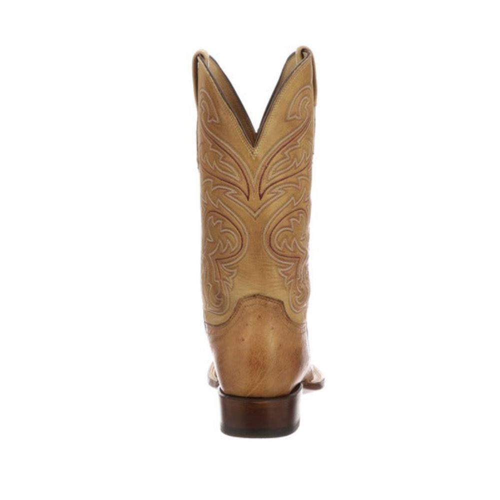 Lucchese Lance - Barnwood + Antique Saddle