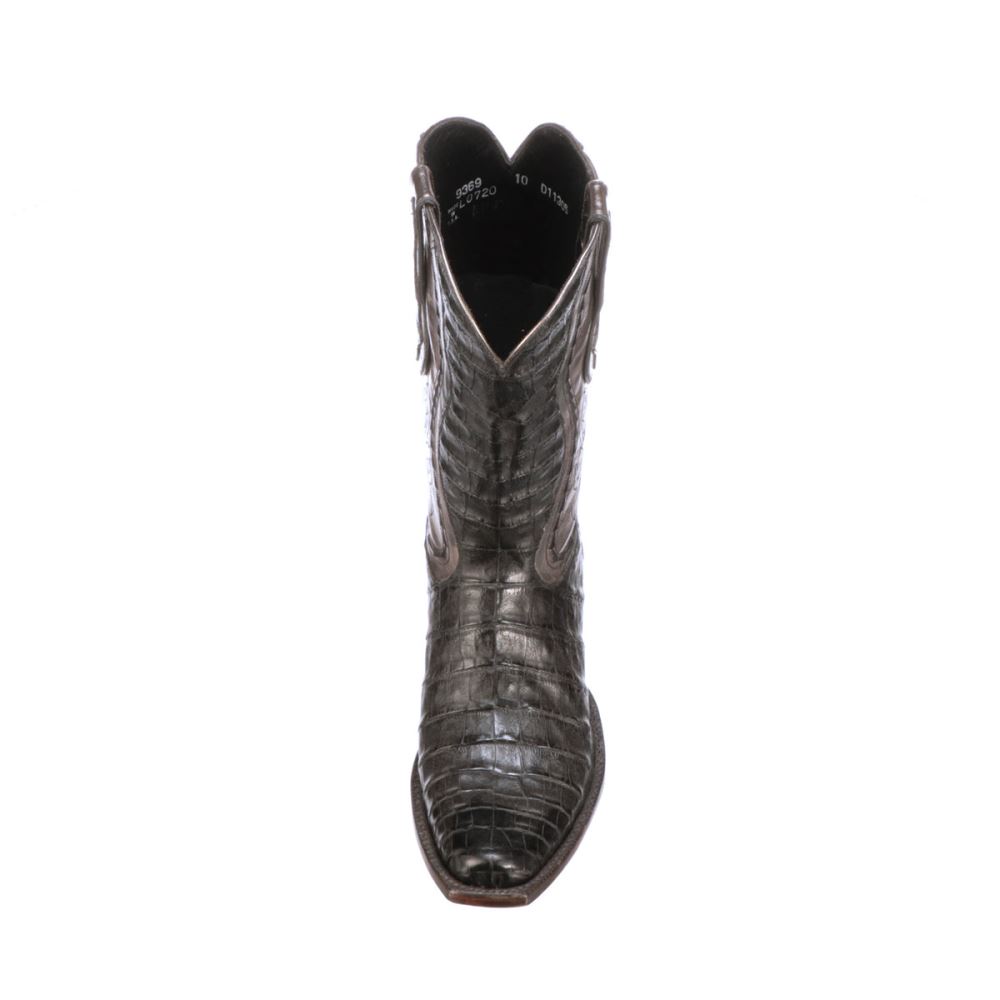 Lucchese Barcenas Ayala - Black + Pewter