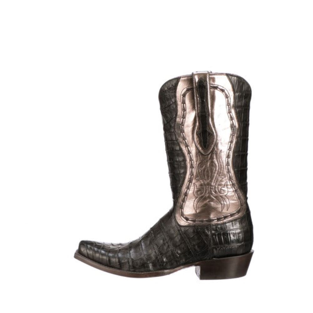 Lucchese Barcenas Ayala - Black + Pewter