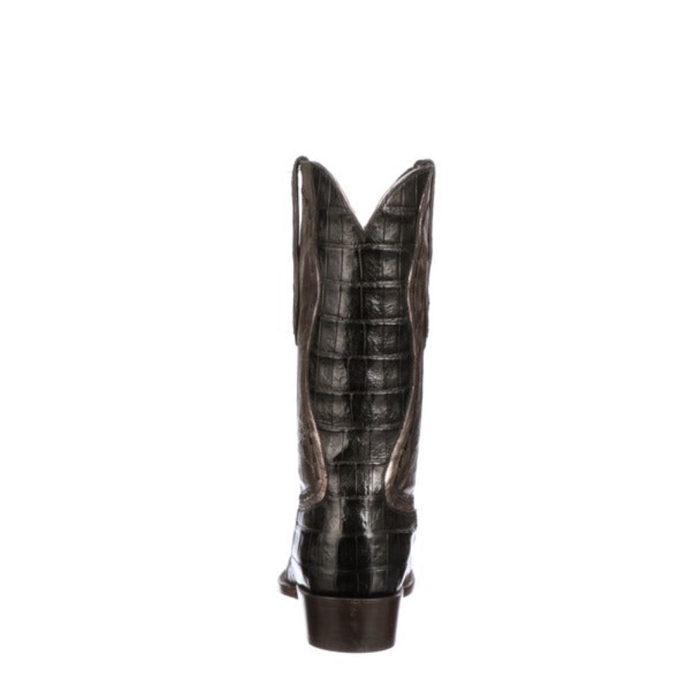 Lucchese Barcenas Ayala - Black + Pewter