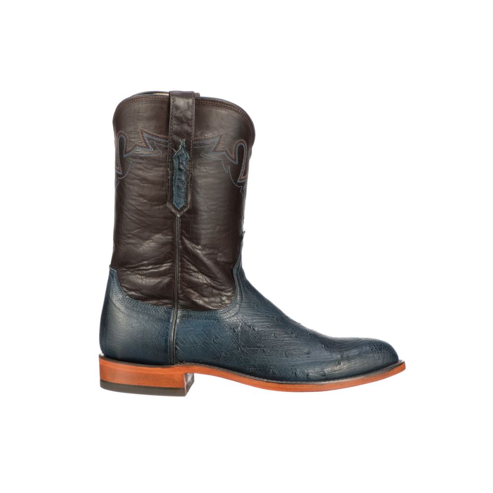 Lucchese Sunset Exotic - Navy