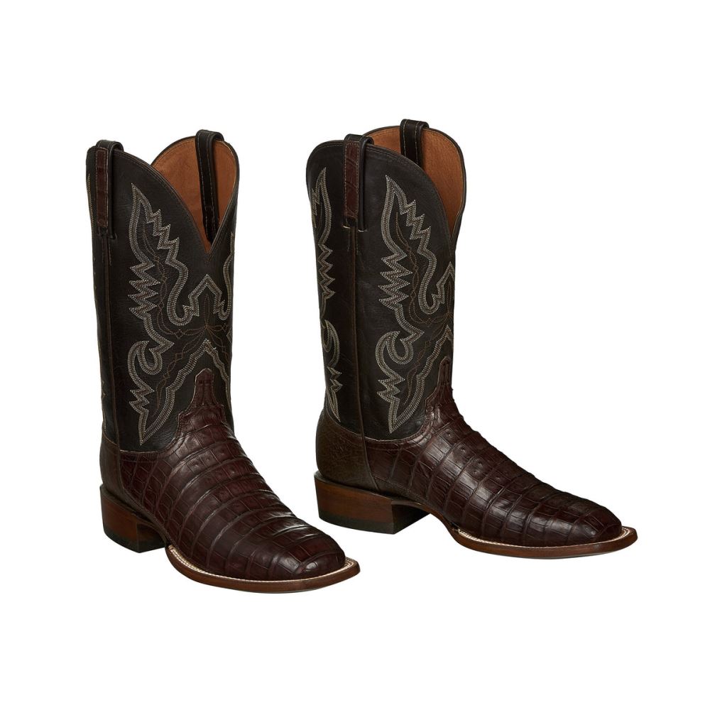 Lucchese Trent - Barrel Brown + Dark Brown