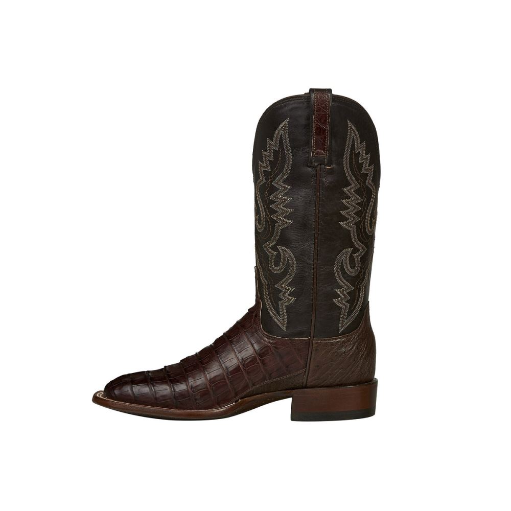 Lucchese Trent - Barrel Brown + Dark Brown