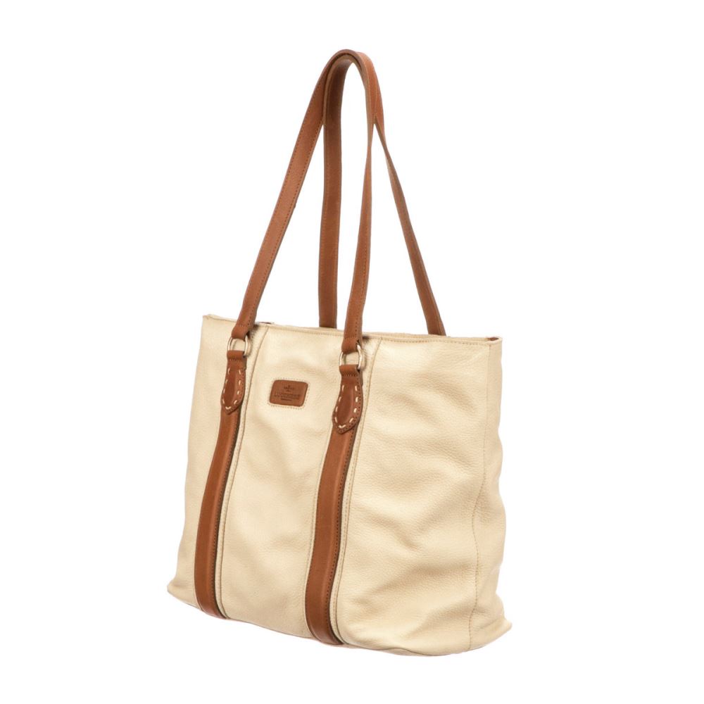 Lucchese Frances Carryall Tote - Bone