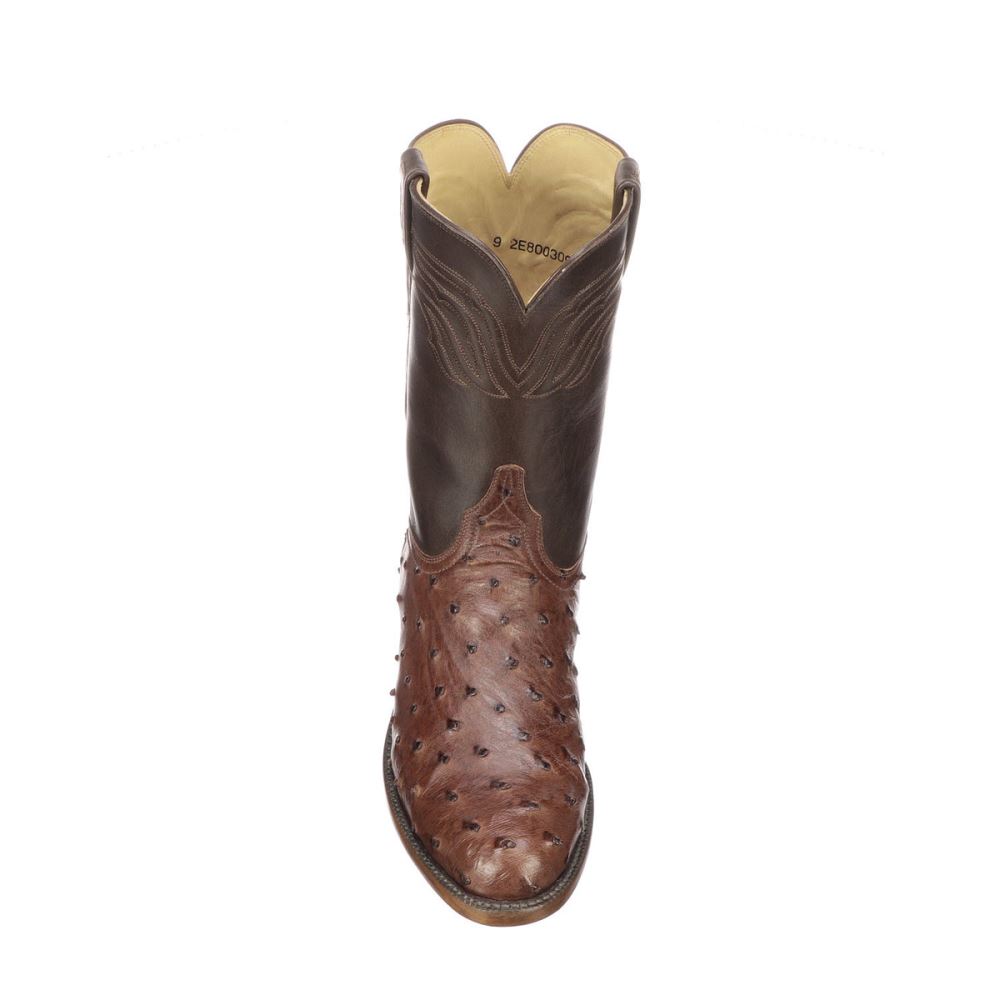 Lucchese Augustus - Sienna + Dark Brown