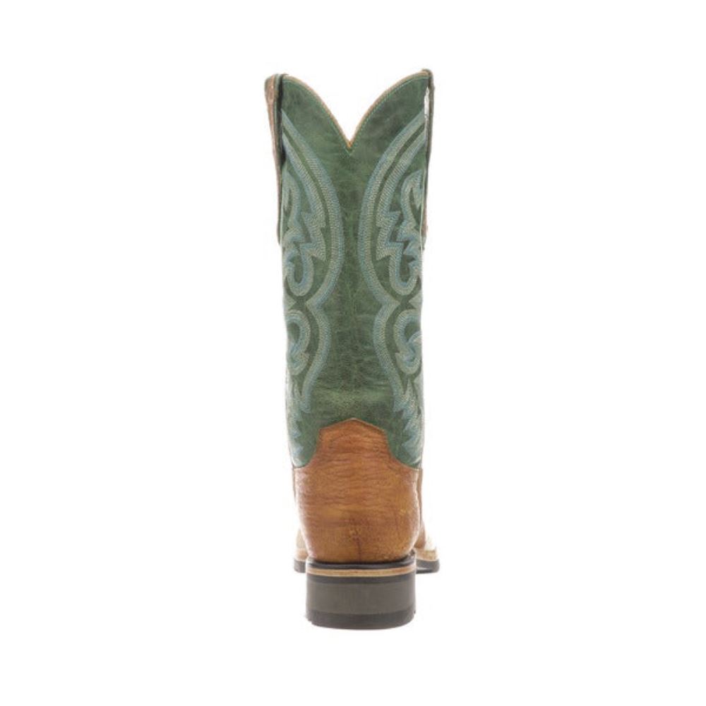 Lucchese Ruth - Cognac + Green