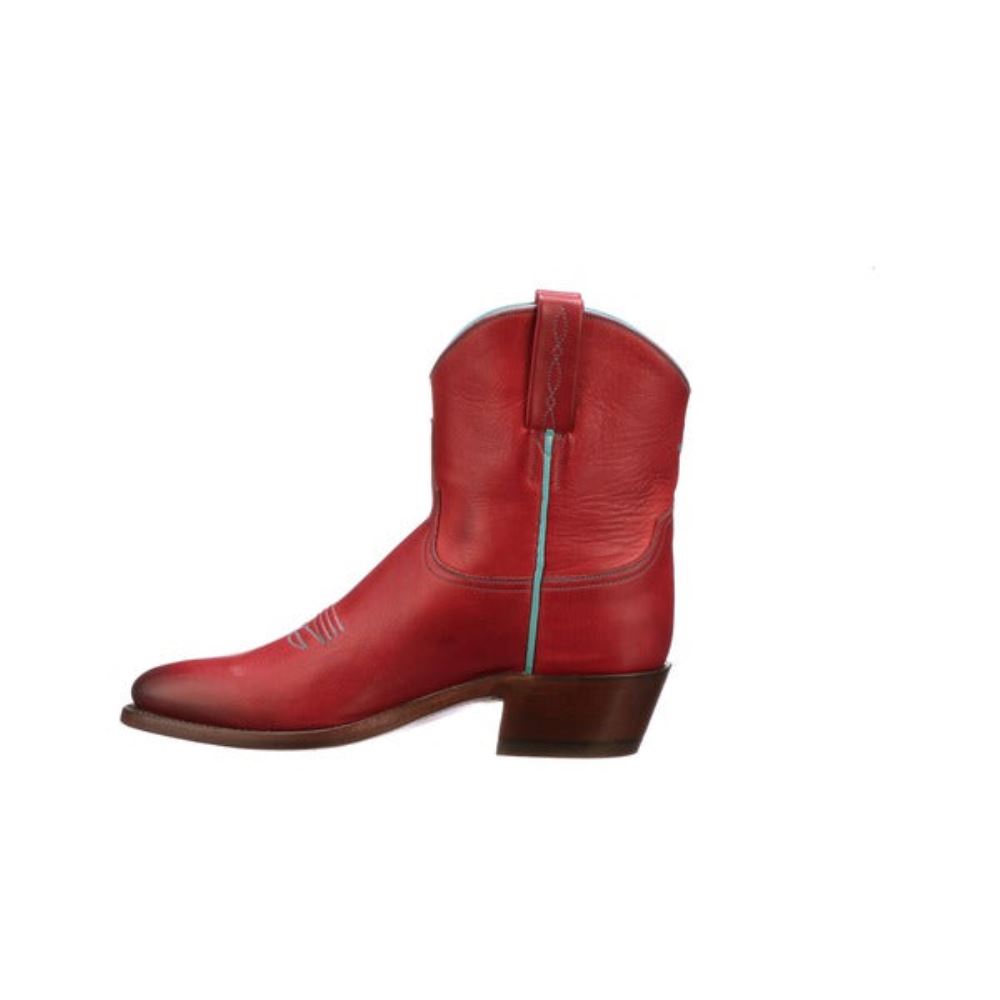 Lucchese Gaby - Red + Turquoise