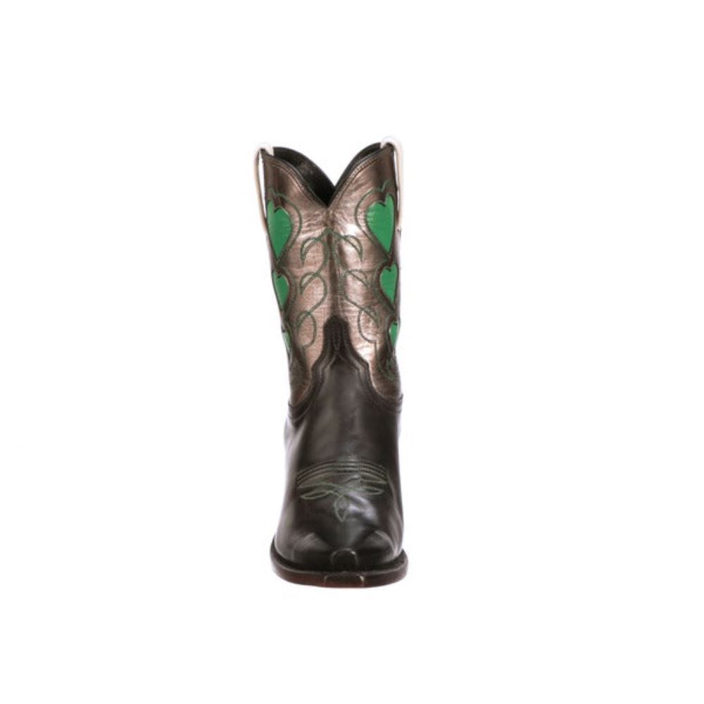 Lucchese Queen of Hearts - Black + Pewter