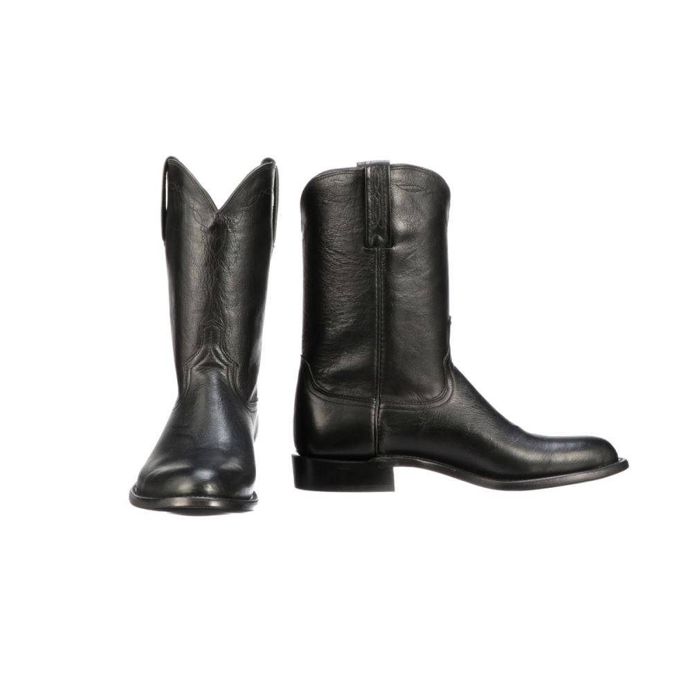 Lucchese Majestic Roper - Black