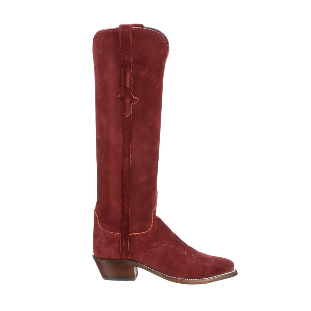 Lucchese Edie - Burgundy