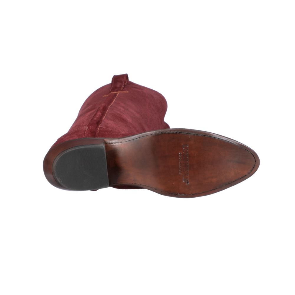 Lucchese Edie - Burgundy