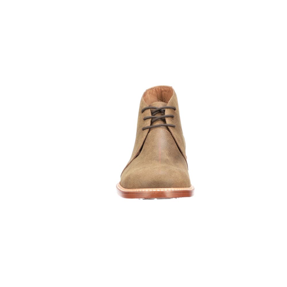 Lucchese After-Ride Suede Chukka Boot - Olive