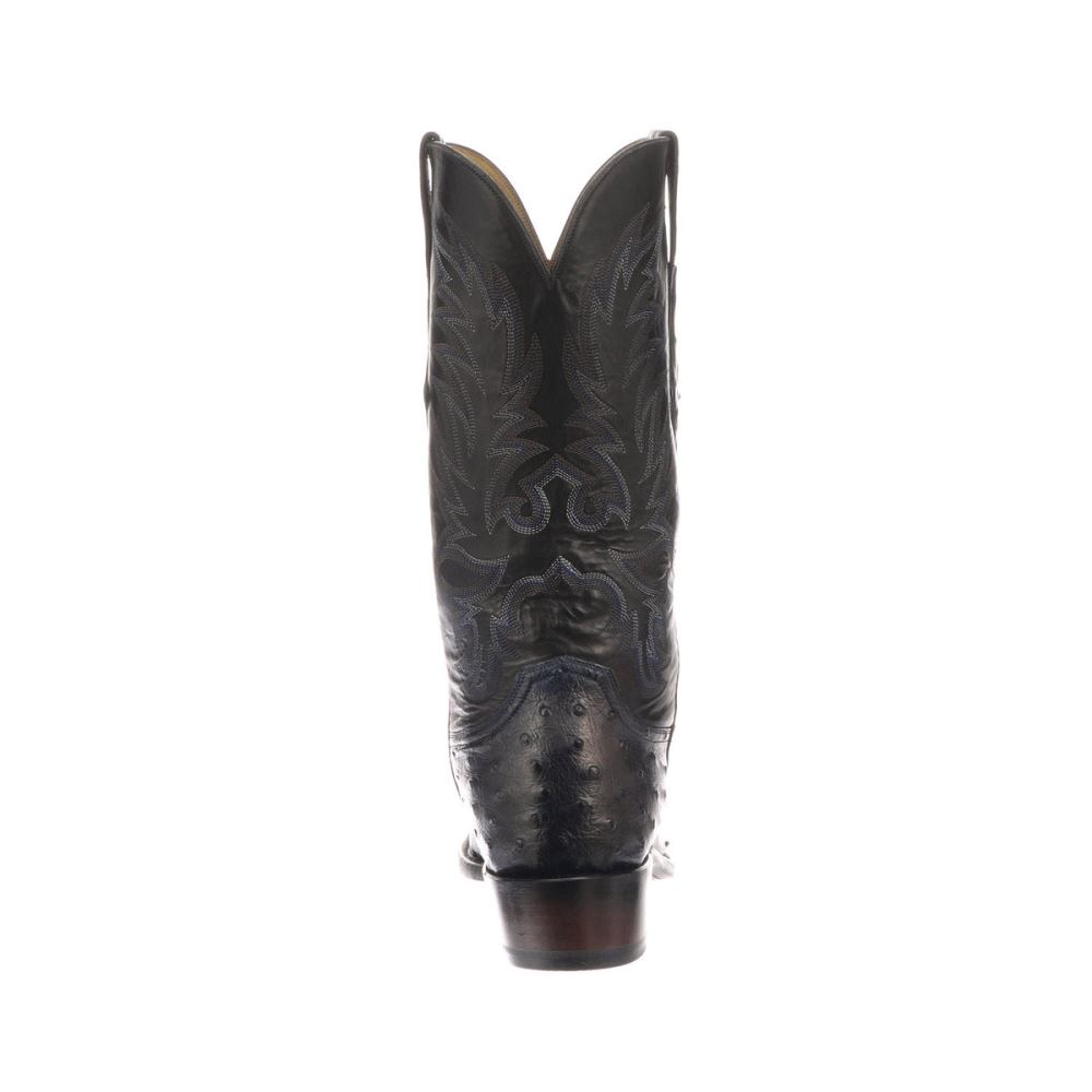 Lucchese Elgin - Navy + Black