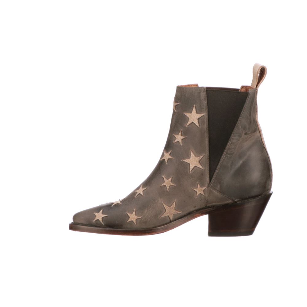 Lucchese Estrella Chelsea - Anthracite Grey