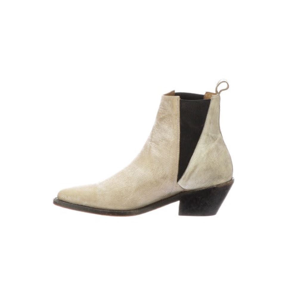 Lucchese Ella - Bone + Black