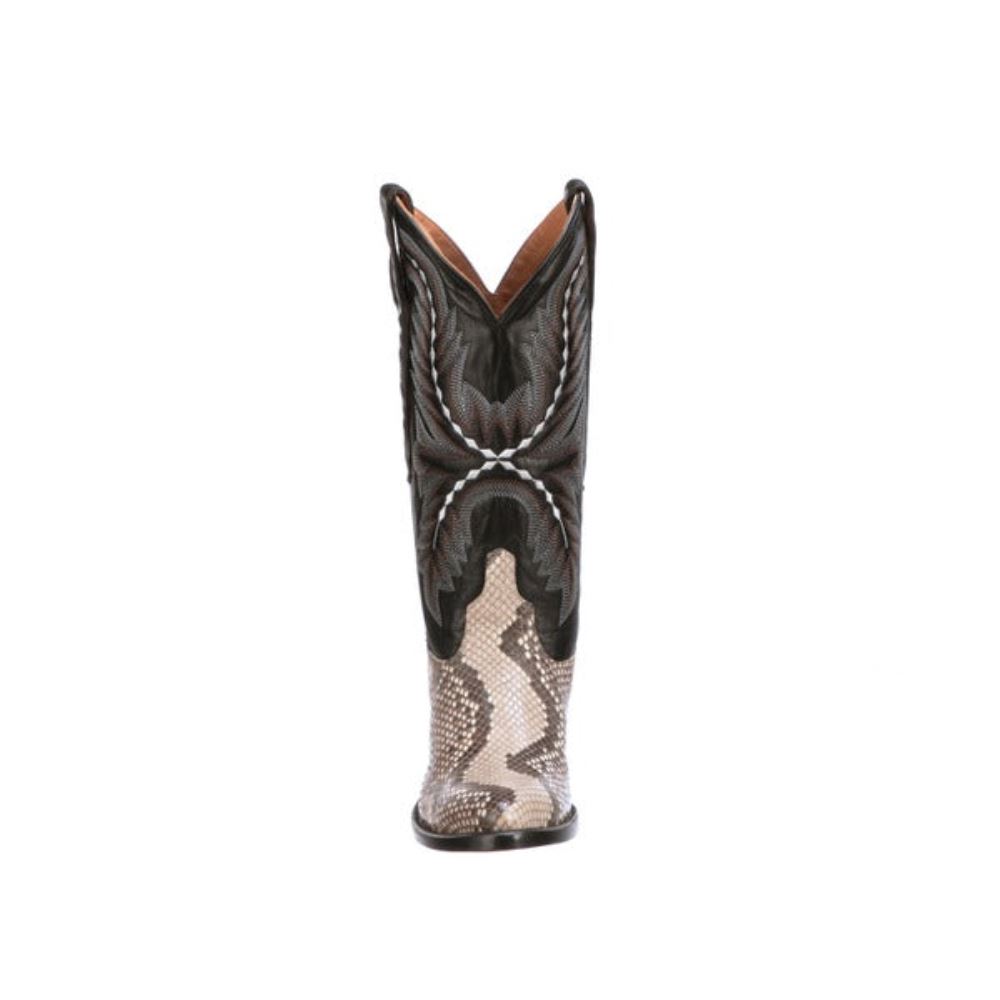 Lucchese Stella - Black/White + Black