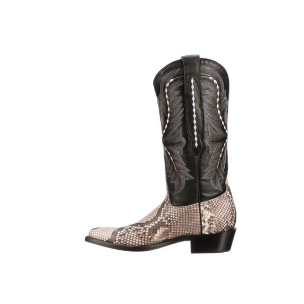 Lucchese Stella - Black/White + Black