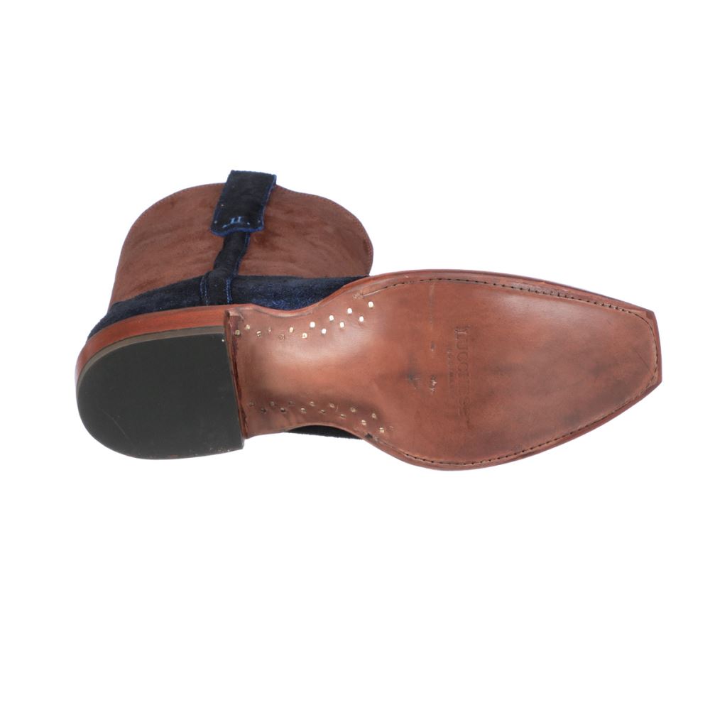 Lucchese Stead - Blue + Rust