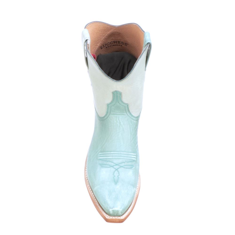 Lucchese Gaby Two-Tone - Turquoise