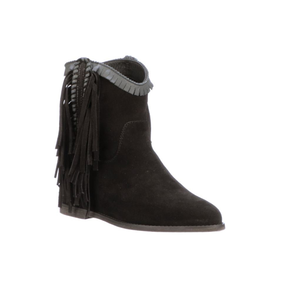 Lucchese Martina Fringe - Black