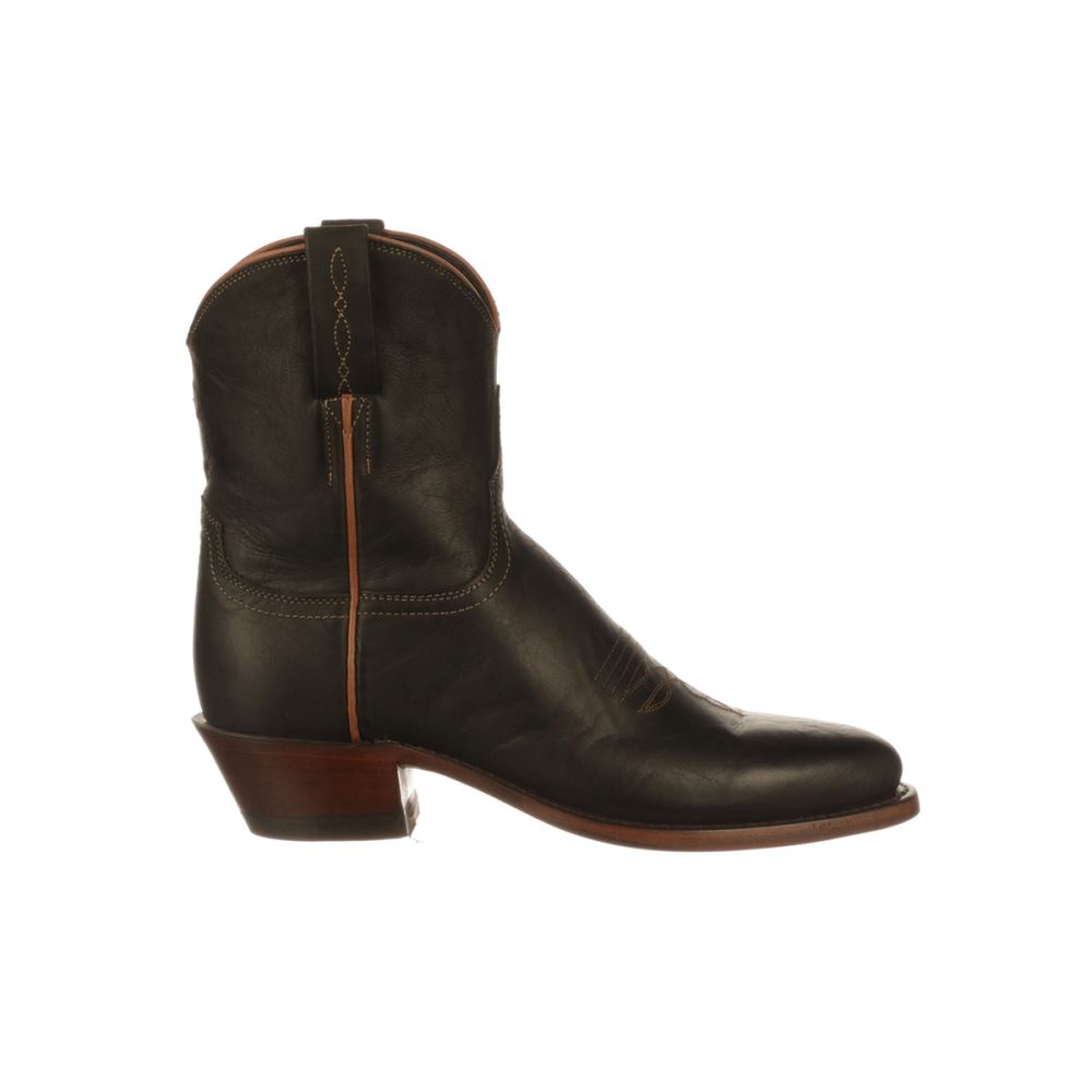 Lucchese Gaby - Black W/ Sienna + Cognac