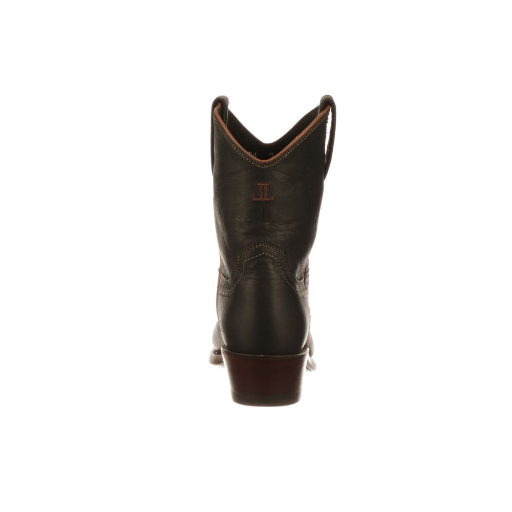 Lucchese Gaby - Black W/ Sienna + Cognac