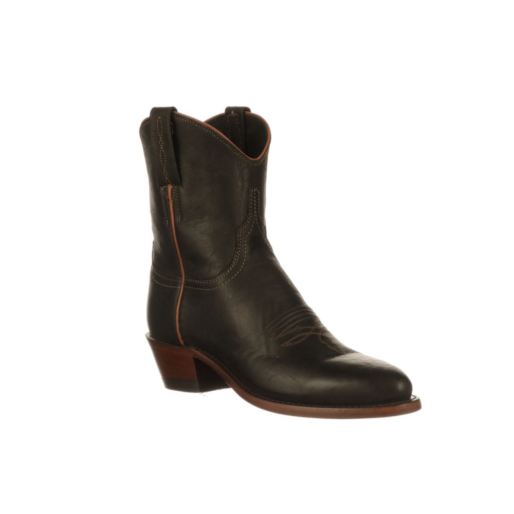 Lucchese Gaby - Black W/ Sienna + Cognac