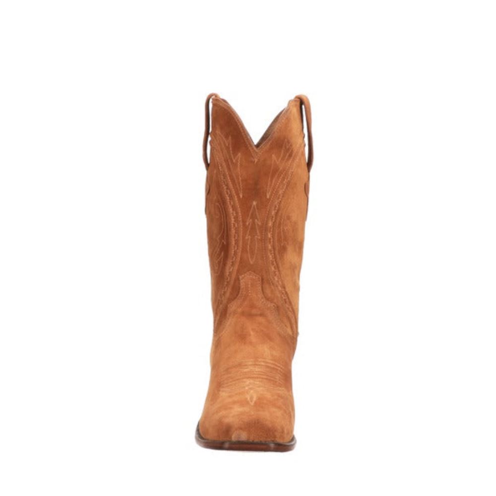 Lucchese Jessie Suede - Cognac + Rust