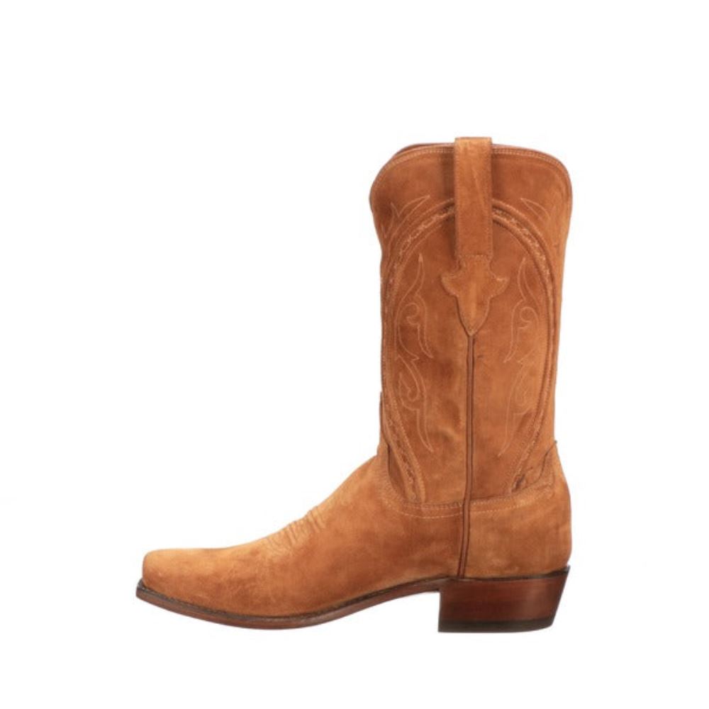 Lucchese Jessie Suede - Cognac + Rust