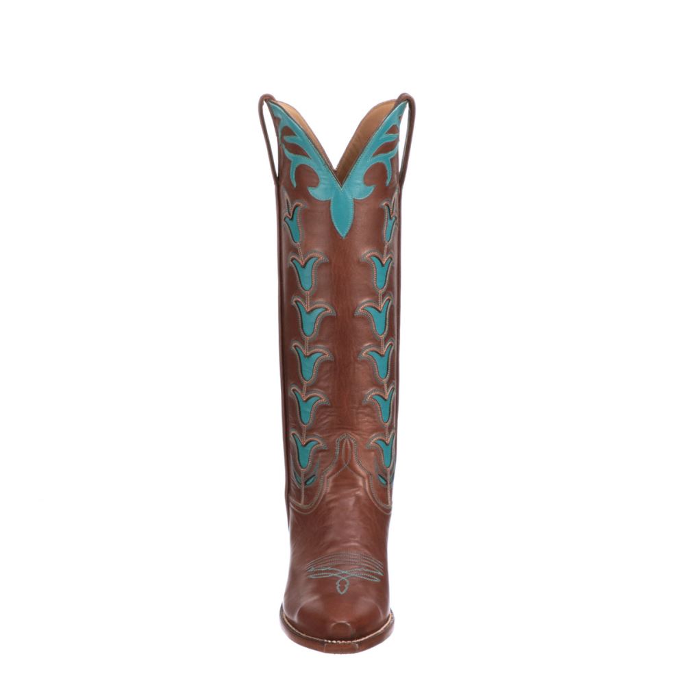 Lucchese Ladies Tall Tulip - Tan