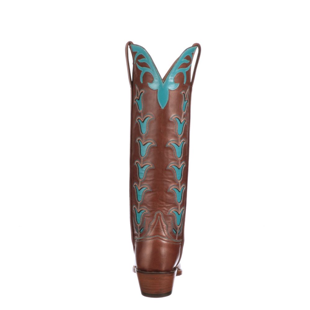 Lucchese Ladies Tall Tulip - Tan