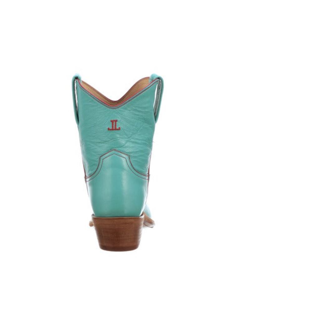 Lucchese Gaby - Turquoise + Red