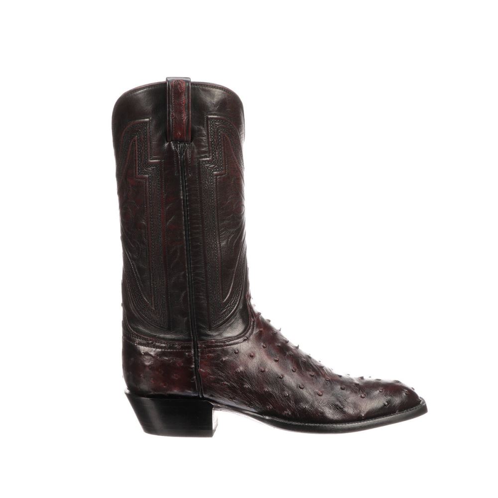 Lucchese Hugh - Black Cherry